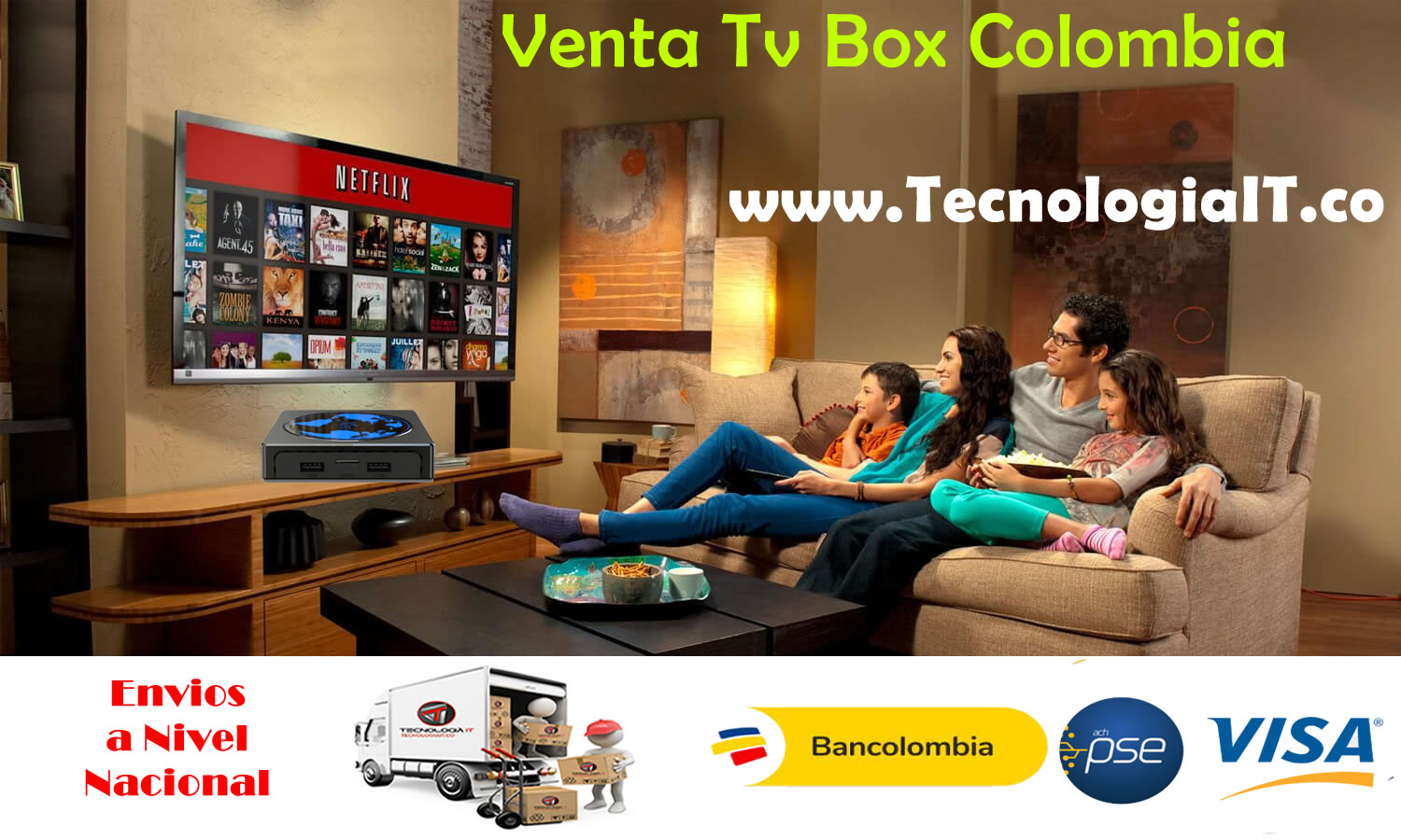 Venta Tv Box Colombia